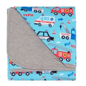 Little Sleepies - To The Rescue - Large Cloud Blanket